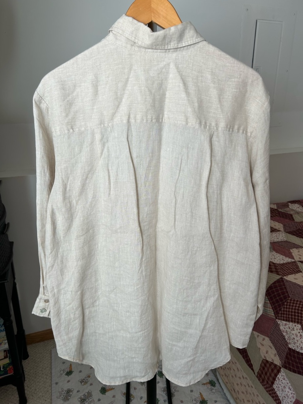 Finley 100% Linen Button Down Shirt XL - Picture 2 of 8